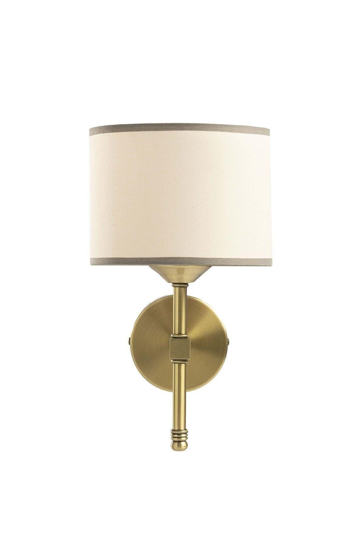 Paris Lampshade and Hat Wall Sconce Antique Yellow