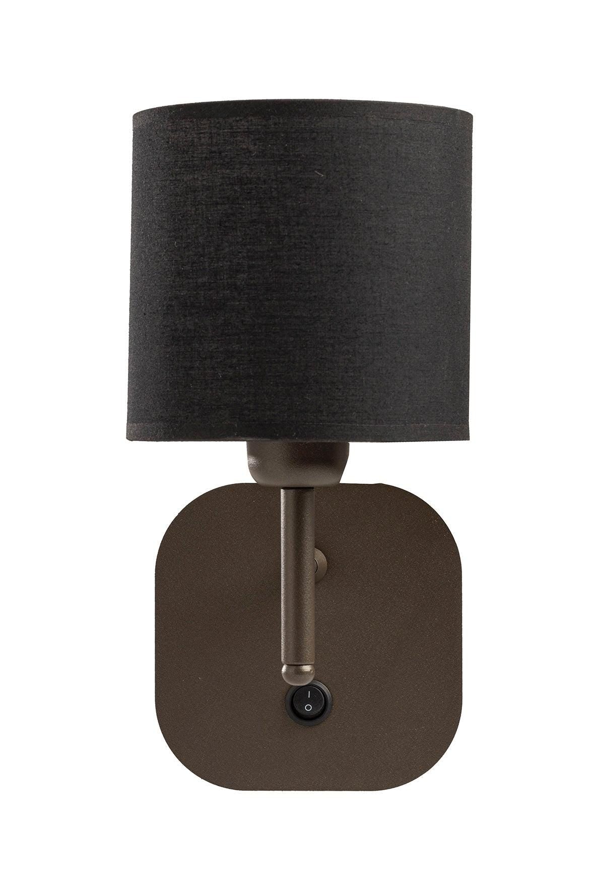 Sapphire Black Sconce Set of 2, Wall Lamp Pair with Shade, Living Room Light Fixtures, Modern Bedroom Bath Vanity Farmhouse Decor Lighting