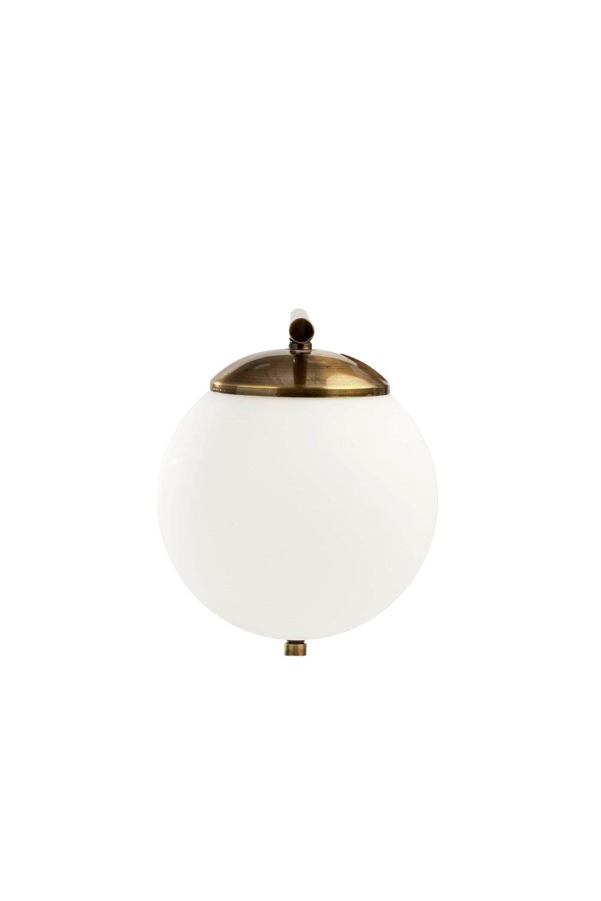 Arm Sconce, Antique Globe Glass