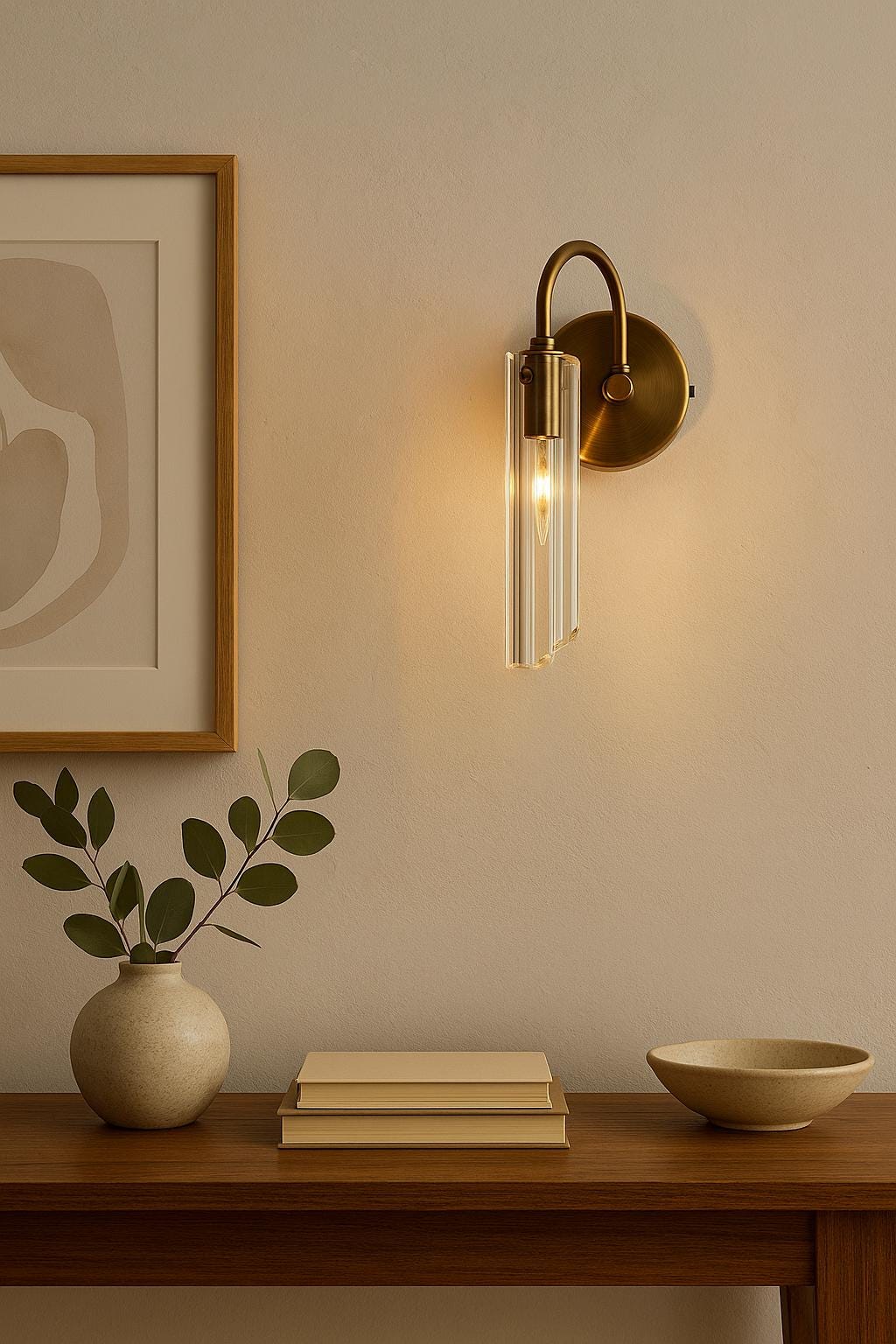 Bronze Roman Glass Wall Sconce, Nordic Light Fixture, Bed Side Sconces, High Quality Retro Lighting for Bedroom, Bath, Entry, Living Room
