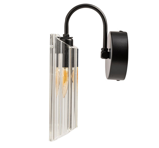Modern Roman Glass Wall Sconce, Nordic Light Fixture, Bed Side Sconces, High Quality Retro Lighting for Bedroom, Bath, Entry, Living Room