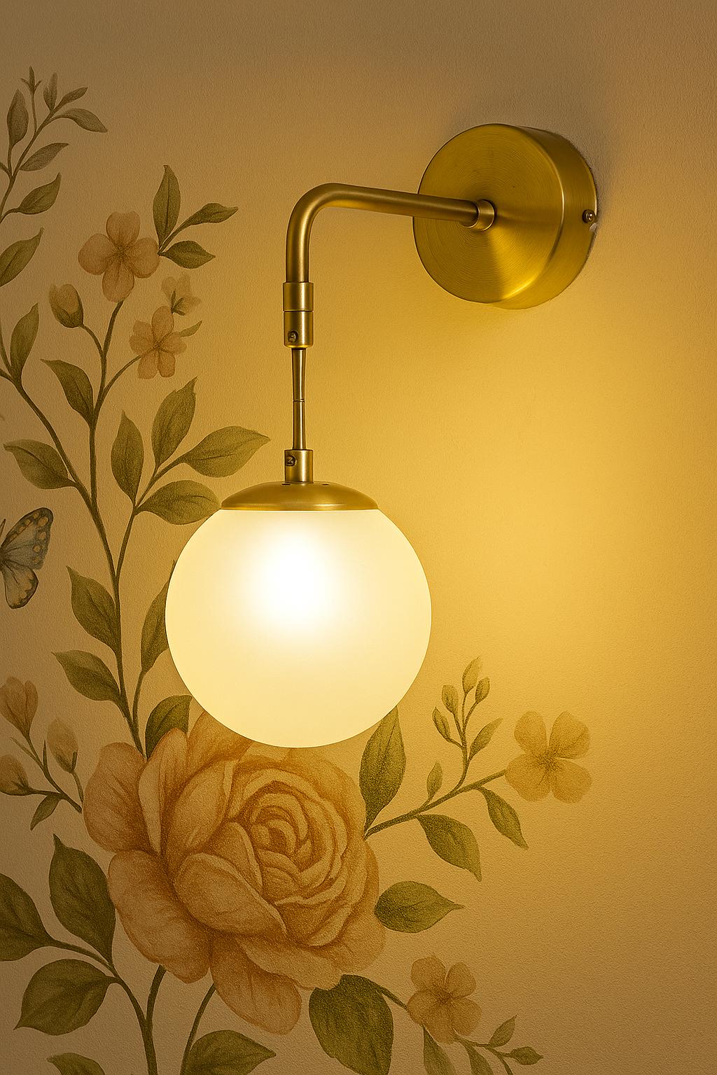 Shaking Globe Wall Lamp
