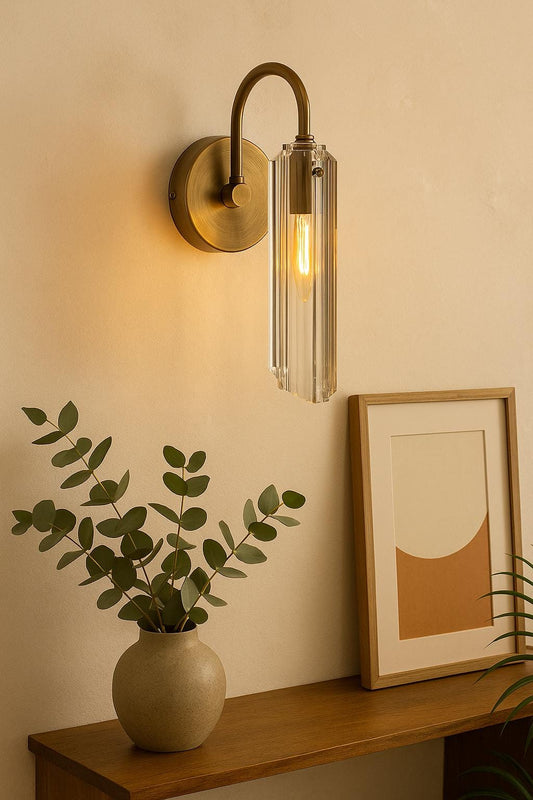 Bronze Roman Glass Wall Sconce, Nordic Light Fixture, Bed Side Sconces, High Quality Retro Lighting for Bedroom, Bath, Entry, Living Room